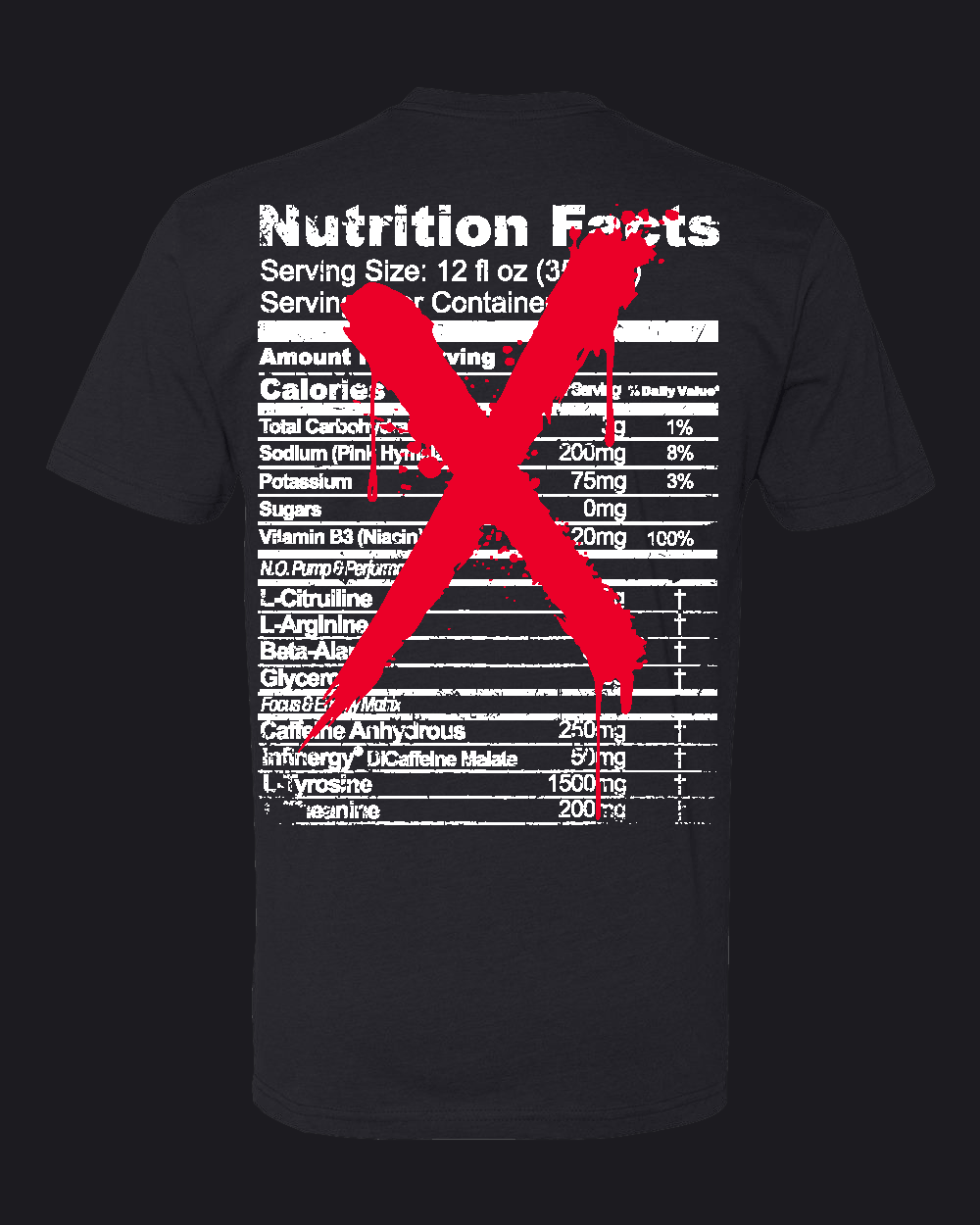 Oversized Black T-Shirt - Image 3